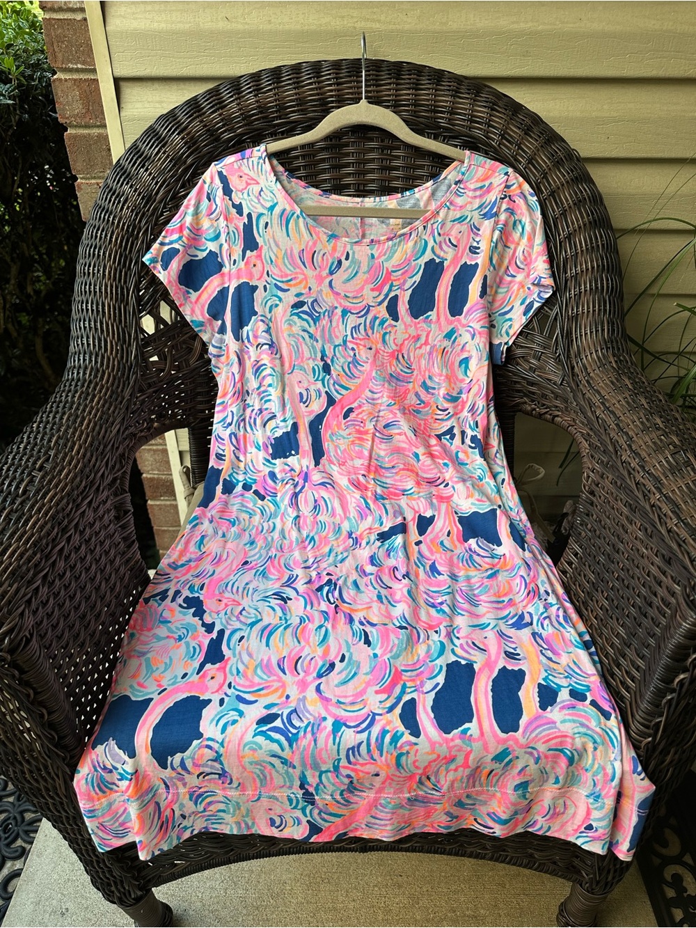 Lilly Pulitzer Marlowe Dress Head in the Sand L